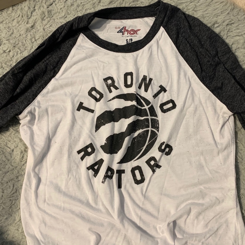 Toronto Raptors Baseball Tee - Picture 2 of 5